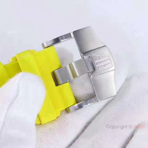 NEW Replica Audemars Piguet Royal Oak Offshore Watches SS Yellow Dial NEW Replica Audemars Piguet Royal Oak Offshore Watches SS Yellow Dial