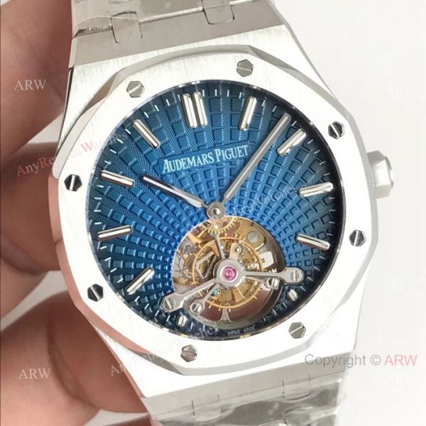 Swiss Copy Audemars Piguet Royal Oak Extra-Thin Tourbillon Blue Dial Watch 2924 Movement Swiss Copy Audemars Piguet Royal Oak Extra-Thin Tourbillon Blue Dial Watch 2924 Movement