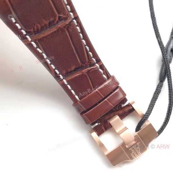 Swiss Grade Replica Audemars Piguet Divers 3120 Watch Rose Gold Black Bezel Swiss Grade Replica Audemars Piguet Divers 3120 Watch Rose Gold Black Bezel