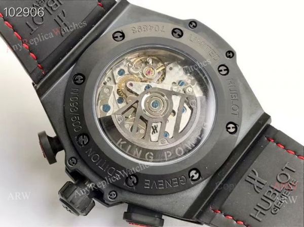 Swiss 7750 Replica Hublot F1 Replica King Power Black Case Watch Sapphire Crystal Swiss 7750 Replica Hublot F1 Replica King Power Black Case Watch Sapphire Crystal
