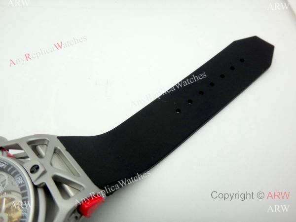 Fake Hublot Techframe Ferrari Tourbillon Titanium Watches 40mm Fake Hublot Techframe Ferrari Tourbillon Titanium Watches 40mm