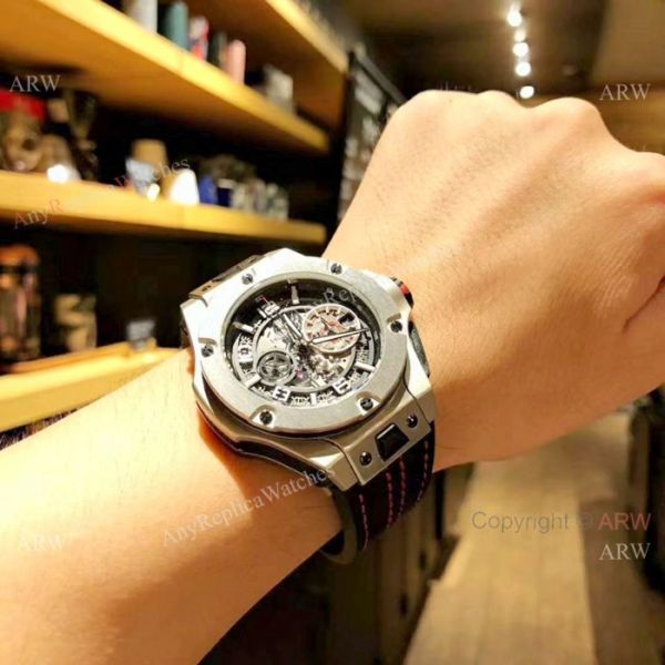 High Quality Hublot Big Bang Skeleton Dial Watch For Sale 45mm High Quality Hublot Big Bang Skeleton Dial Watch For Sale 45mm