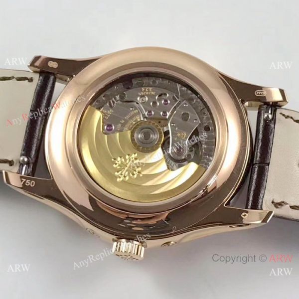 (KM)Swiss Patek Philippe Moonphase Replica Watch Rose Gold Annual Calendar Face (KM)Swiss Patek Philippe Moonphase Replica Watch Rose Gold Annual Calendar Face