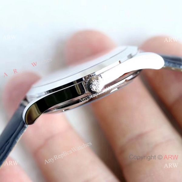 Swiss Copy Patek Philippe Calatrava 5296 Watches SS White Dial Swiss Copy Patek Philippe Calatrava 5296 Watches SS White Dial