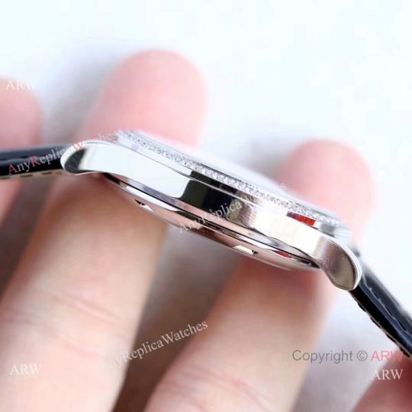 Swiss Grade Patek Philippe Calatrava 5296G-010 Copy Watches Black Dial Swiss Grade Patek Philippe Calatrava 5296G-010 Copy Watches Black Dial