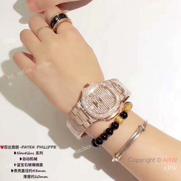 Copy Patek Philippe Nautilus Jumbo 5719 Watch Patek Philippe Iced Out watch Copy Patek Philippe Nautilus Jumbo 5719 Watch Patek Philippe Iced Out watch