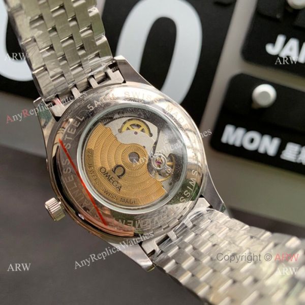 New Replica Omega Complications Stainless Steel White Watches 41mm New Replica Omega Complications Stainless Steel White Watches 41mm