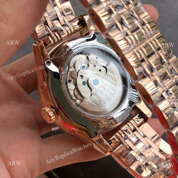 Best Quality Omega Tourbillon Rose Gold Watch Men Size Best Quality Omega Tourbillon Rose Gold Watch Men Size