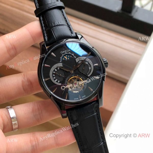 New replica Omega Complications Automatic Watches Rose Gold 43mm New replica Omega Complications Automatic Watches Rose Gold 43mm