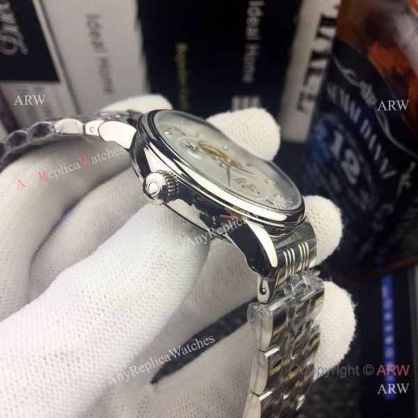 Omega De Ville Fake Watches Stainless Steel Black Dial Tourbillon 41mm Omega De Ville Fake Watches Stainless Steel Black Dial Tourbillon 41mm