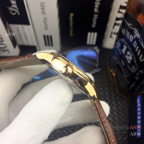 Copy Omega Tourbillon De Ville Watches Gold Case Silver Dial Copy Omega Tourbillon De Ville Watches Gold Case Silver Dial