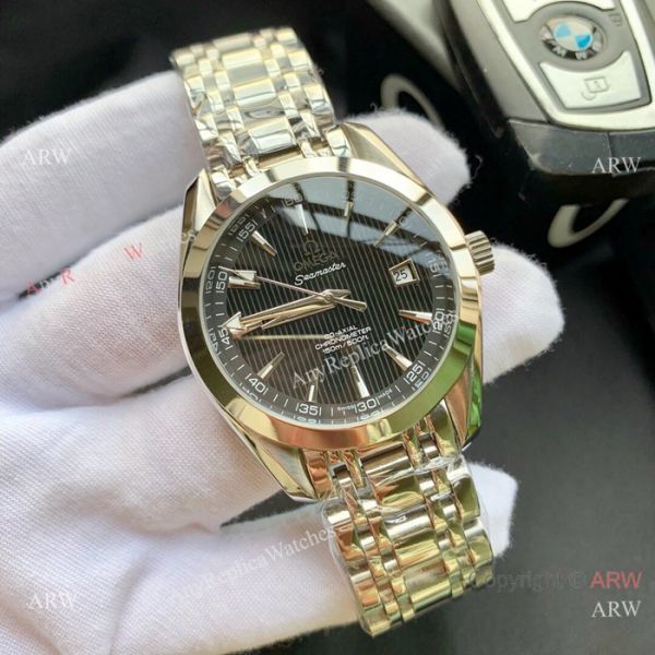 Omega Seamaster Aqua Terra Two Tone Gray Face Watches 42mm AAA Copy Omega Seamaster Aqua Terra Two Tone Gray Face Watches 42mm AAA Copy