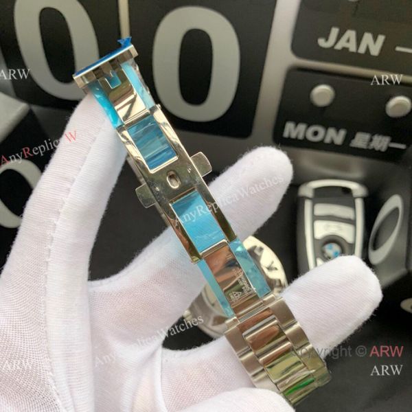 Omega Seamaster AQUA TERRA Swiss 8215 Watches Replica SS White Waved Dial Omega Seamaster AQUA TERRA Swiss 8215 Watches Replica SS White Waved Dial