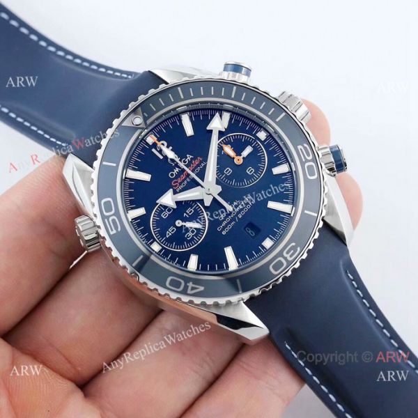 Replica Omega Seamaster 600m SS Blue Rubber Strap Watch Swiss 9300 Movement Replica Omega Seamaster 600m SS Blue Rubber Strap Watch Swiss 9300 Movement