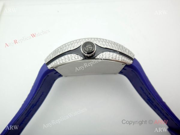 Franck Muller Vanguard Yachting V45 Iced Out diamond Watch New Replica Franck Muller Vanguard Yachting V45 Iced Out diamond Watch New Replica