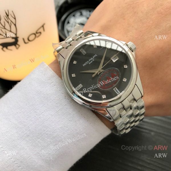 Patek Philippe Geneve Calatrava Stainless Steel 40mm Watches Copy Patek Philippe Geneve Calatrava Stainless Steel 40mm Watches Copy
