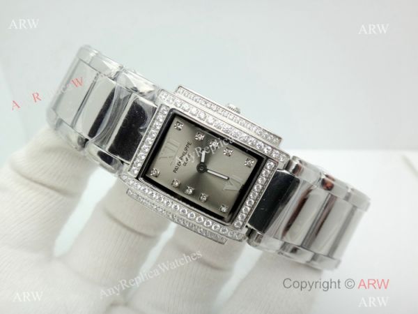 2019 Copy Patek Philippe Twenty 4 Stainless Steel Silver Dial Watches 26mm Women 2019 Copy Patek Philippe Twenty 4 Stainless Steel Silver Dial Watches 26mm Women