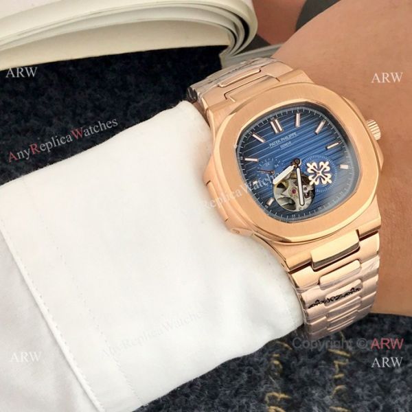 High End Patek Philippe Nautilus White Face Tourbillon Copy Watch For Men High End Patek Philippe Nautilus White Face Tourbillon Copy Watch For Men