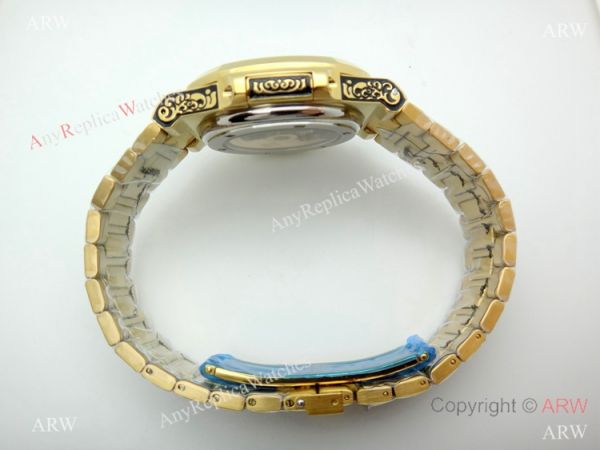 2019 Copy Patek Philippe Engraving Nautilus Watches Yellow Gold Black Dial 2019 Copy Patek Philippe Engraving Nautilus Watches Yellow Gold Black Dial