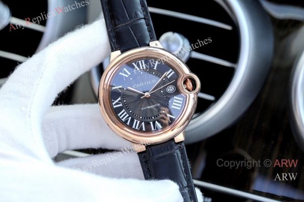 Fake Cartier Ballon Bleu Brown Dial 41mm Watches Swiss Quality Fake Cartier Ballon Bleu Brown Dial 41mm Watches Swiss Quality
