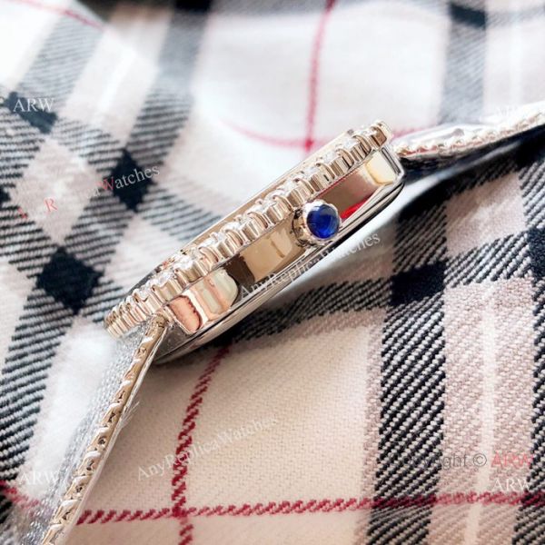 Fashion Cartier Replica Watches Rose Gold Diamond Case Fashion Cartier Replica Watches Rose Gold Diamond Case