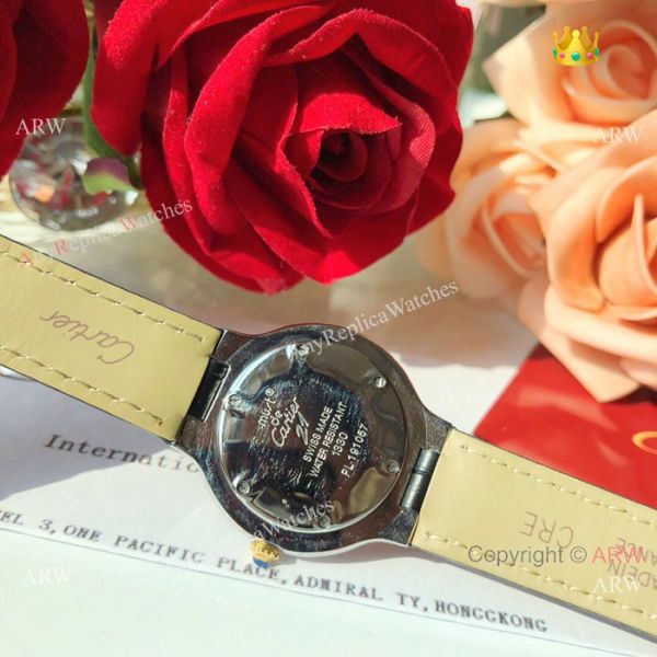 Cartier 21 Must De Cartier Womens Quartz Watch Silver Dial 28mm Cartier 21 Must De Cartier Womens Quartz Watch Silver Dial 28mm