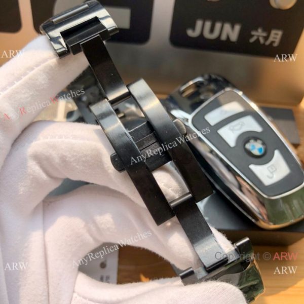 Replica Cartier Ballon Bleu Cartier 42mm PVD Black Dial Watch Swiss 8215 Replica Cartier Ballon Bleu Cartier 42mm PVD Black Dial Watch Swiss 8215