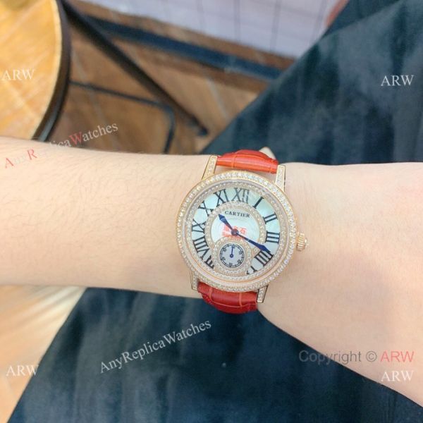 Cartier fashion watches for Women Gold Diamond Case Cartier fashion watches for Women Gold Diamond Case