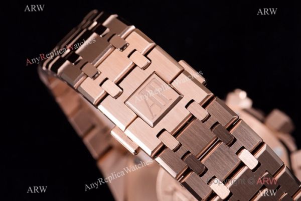 BF Factory Audemars Piguet Royal Oak Blue Dial Rose Gold Replica Watch BF Factory Audemars Piguet Royal Oak Blue Dial Rose Gold Replica Watch