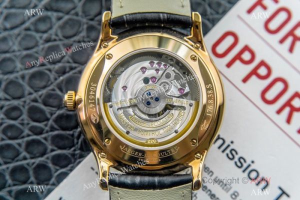 Replica Jaeger LeCoultre Master Ultra Thin Yellow Gold Black Watch Swiss Grade 1 Replica Jaeger LeCoultre Master Ultra Thin Yellow Gold Black Watch Swiss Grade 1