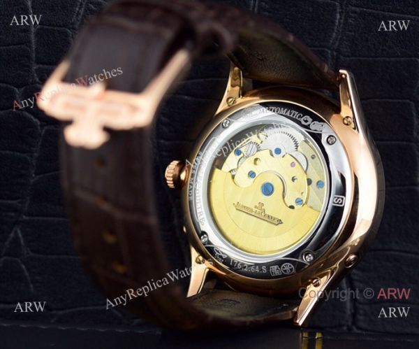 Jaeger-LeCoultre Grand Complications 42mm Watches Replica SS Black Face Jaeger-LeCoultre Grand Complications 42mm Watches Replica SS Black Face