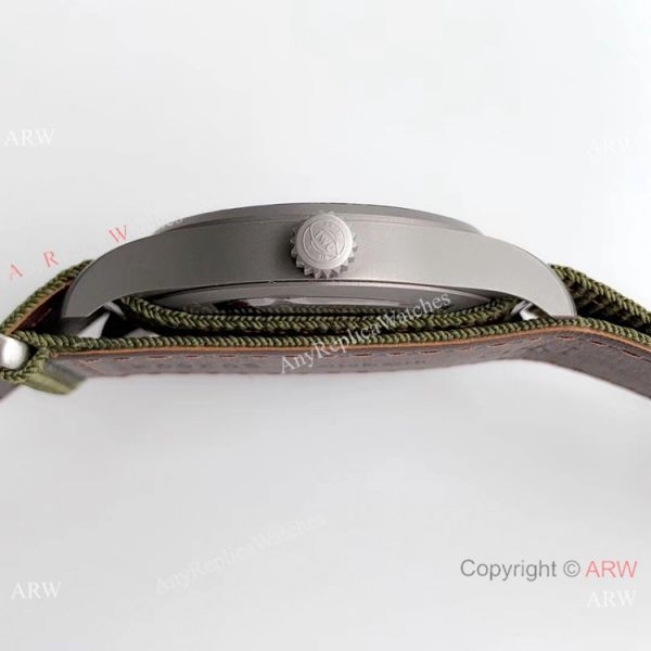 Swiss IWC Mark XVIII Replica Watch Titanium Green Nato Strap M+ Factory Swiss IWC Mark XVIII Replica Watch Titanium Green Nato Strap M+ Factory