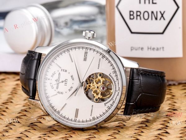 New Copy Jaeger LeCoultre Master Ultra Thin Tourbillon Enamel Watch Stainless Steel 40mm New Copy Jaeger LeCoultre Master Ultra Thin Tourbillon Enamel Watch Stainless Steel 40mm