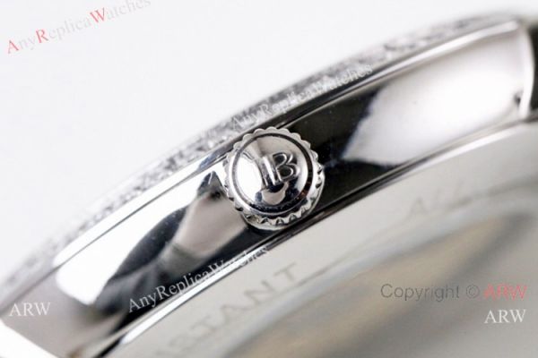Swiss Replica Blancpain Villeret Ultraplate Lovers watch Diamond Bezel White Dial Swiss Replica Blancpain Villeret Ultraplate Lovers watch Diamond Bezel White Dial