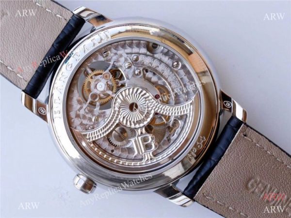 Best 1-1 Replica JB Factory Blancpain Villeret REAL Tourbillon Watch SS Black Dial Best 1-1 Replica JB Factory Blancpain Villeret REAL Tourbillon Watch SS Black Dial