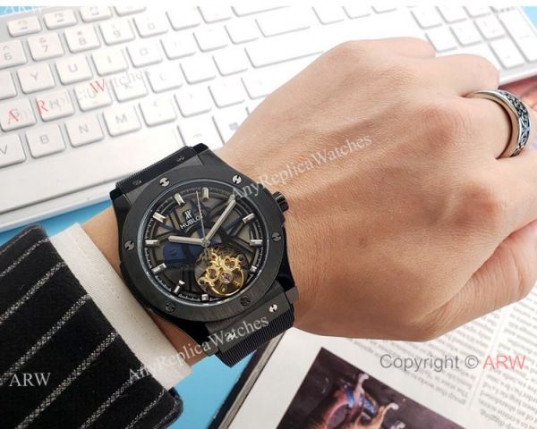 Copy Hublot Tourbillon Skeleton Big Bang Watches 43mm Copy Hublot Tourbillon Skeleton Big Bang Watches 43mm