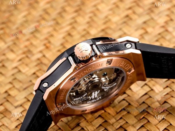 Fake Hublot Classic Fusion Rose Gold Skeleton Wristwatch 45mm Fake Hublot Classic Fusion Rose Gold Skeleton Wristwatch 45mm