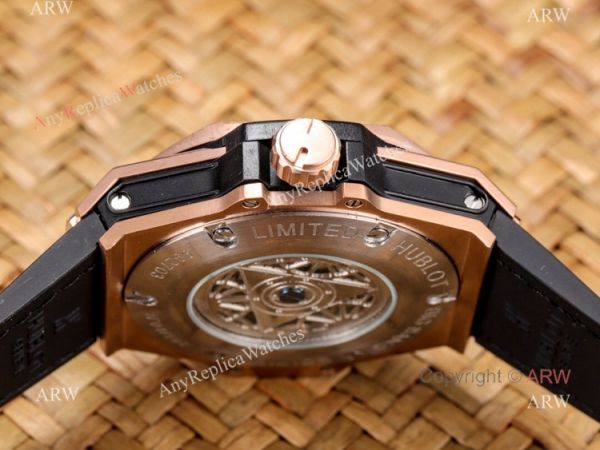 2019 Replica Hublot Big Bang Sang Bleu Iced Out Rose Gold Watches 2019 Replica Hublot Big Bang Sang Bleu Iced Out Rose Gold Watches