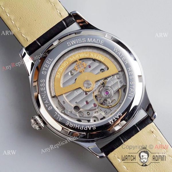 Grade 1A Replica Patek Philippe Moonphase White Dial Watch New Patek Philippe AAA Grade 1A Replica Patek Philippe Moonphase White Dial Watch New Patek Philippe AAA