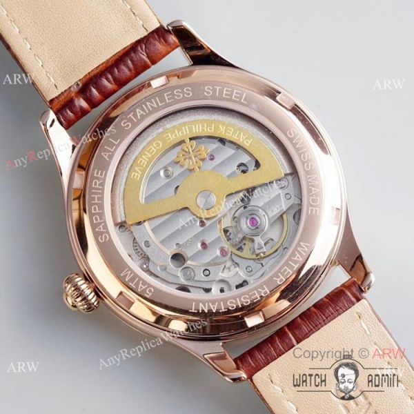Swiss Grade 1 Patek Philippe AAA Watch Rose Gold Moonphase Men Size Swiss Grade 1 Patek Philippe AAA Watch Rose Gold Moonphase Men Size