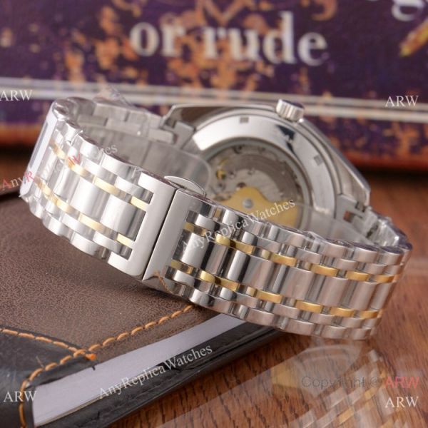 Buy Copy Vacheron Constantin Geneve Watches 2-Tone White Face Buy Copy Vacheron Constantin Geneve Watches 2-Tone White Face