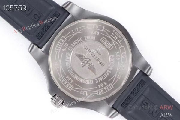 Swiss Grade Copy Breitling Avenger blackbird V2 Titanium Watch GB Factory Swiss Grade Copy Breitling Avenger blackbird V2 Titanium Watch GB Factory