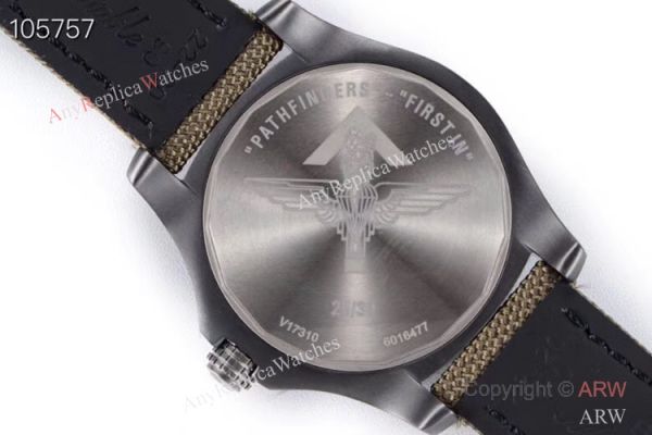 GB Swiss Replica Breitling Avenger blackbird V2 Watch Titanium Case Green Strap GB Swiss Replica Breitling Avenger blackbird V2 Watch Titanium Case Green Strap
