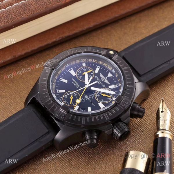 Japan Grade Copy Breitling Avenger Seawolf Chronograph Watches Black Rubber Strap Japan Grade Copy Breitling Avenger Seawolf Chronograph Watches Black Rubber Strap