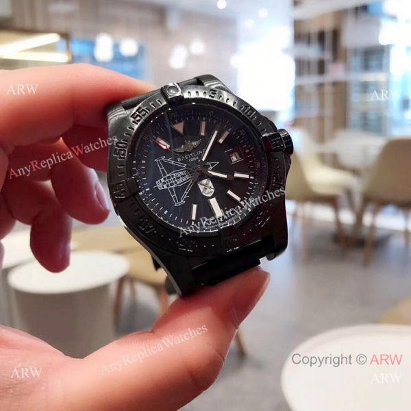 NEW Copy Breitling Avenger Seawolf II Boelcke Automatic Watch All Black NEW Copy Breitling Avenger Seawolf II Boelcke Automatic Watch All Black