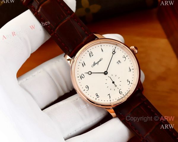Replica Breguet Classique SS White Arabic Dial Watches 40mm Replica Breguet Classique SS White Arabic Dial Watches 40mm