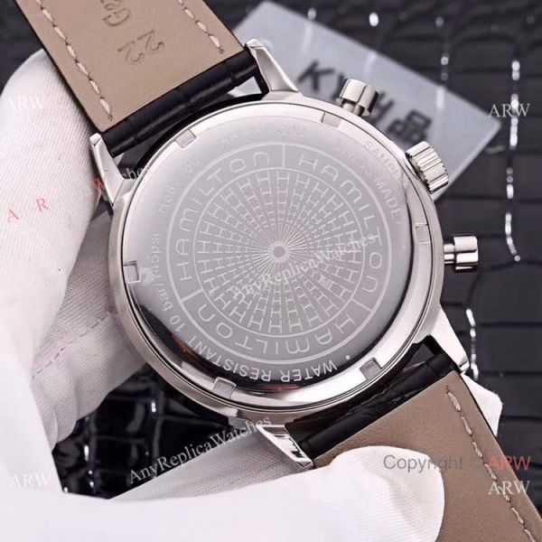 High Quality Copy Hamilton Grand Complications Men Watch SS Black Dial High Quality Copy Hamilton Grand Complications Men Watch SS Black Dial