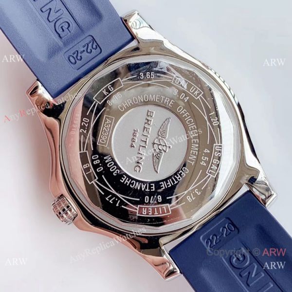 GF Factory Copy Breitling Avenger II GMT 2836 watch Blue Dial Blue Rubber Band GF Factory Copy Breitling Avenger II GMT 2836 watch Blue Dial Blue Rubber Band