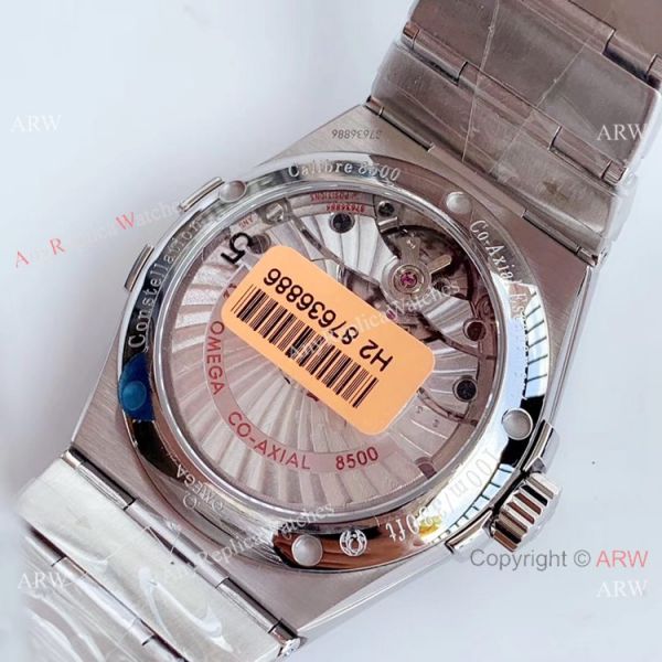 VSF Swiss Replica Omega Constellation Stainless Steel Black Diamond Watch VSF Swiss Replica Omega Constellation Stainless Steel Black Diamond Watch