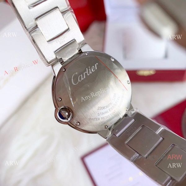 Ballon Bleu de Cartier 36mm Quartz Watches Rose Gold White MOP Dial Ballon Bleu de Cartier 36mm Quartz Watches Rose Gold White MOP Dial